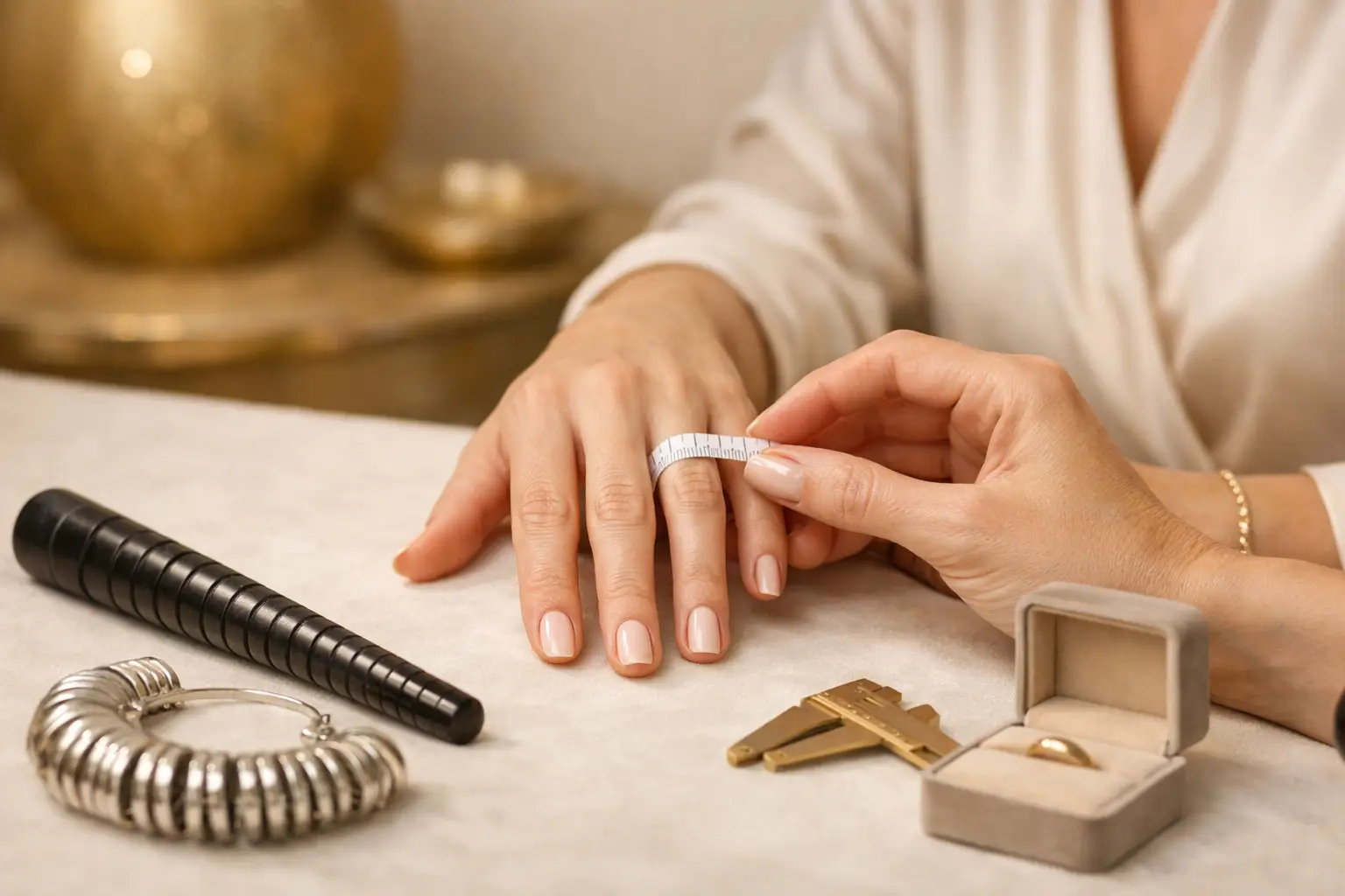Guía de tallas anillos fácil y sin errores